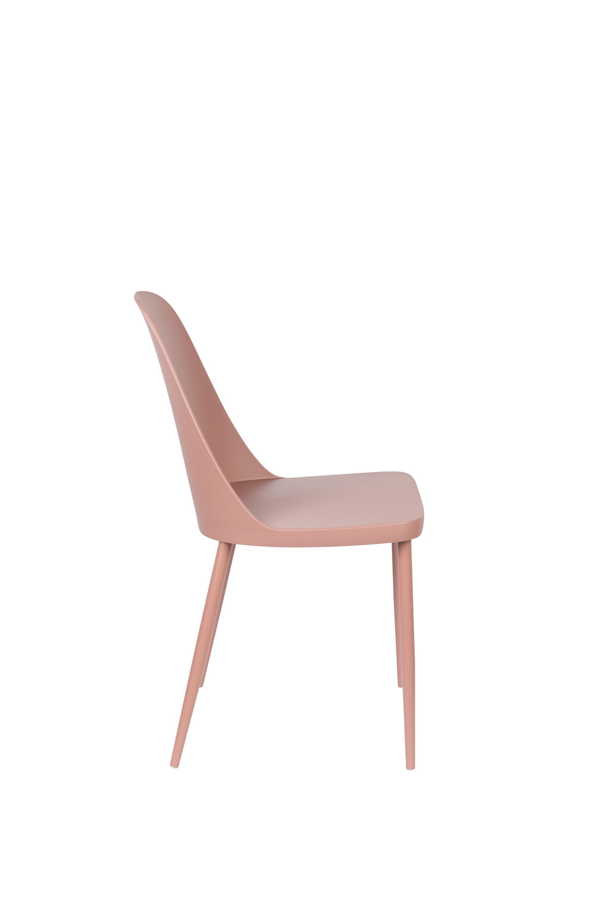 Set of 2 Pip All Pink Dining Chairs
